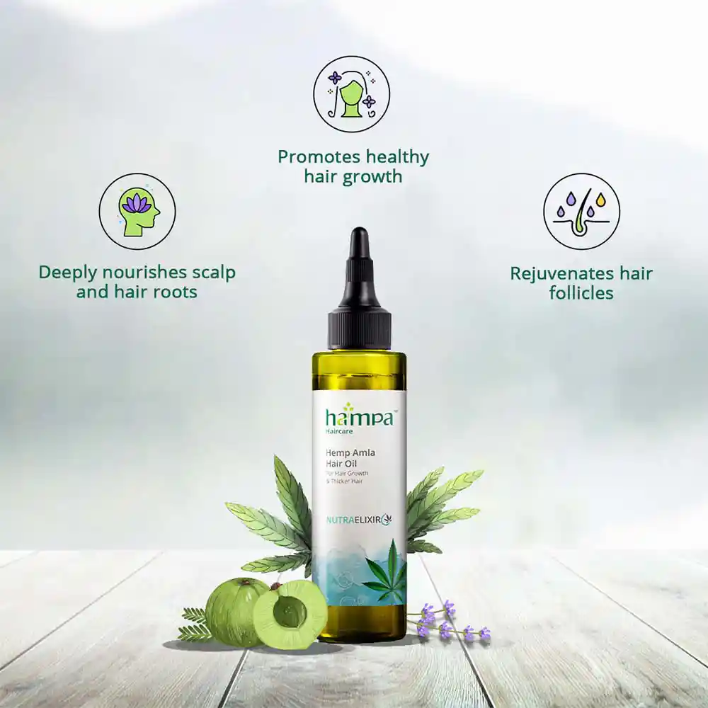 Hampa Hemp Amla Oil, 100 ml on itshemp