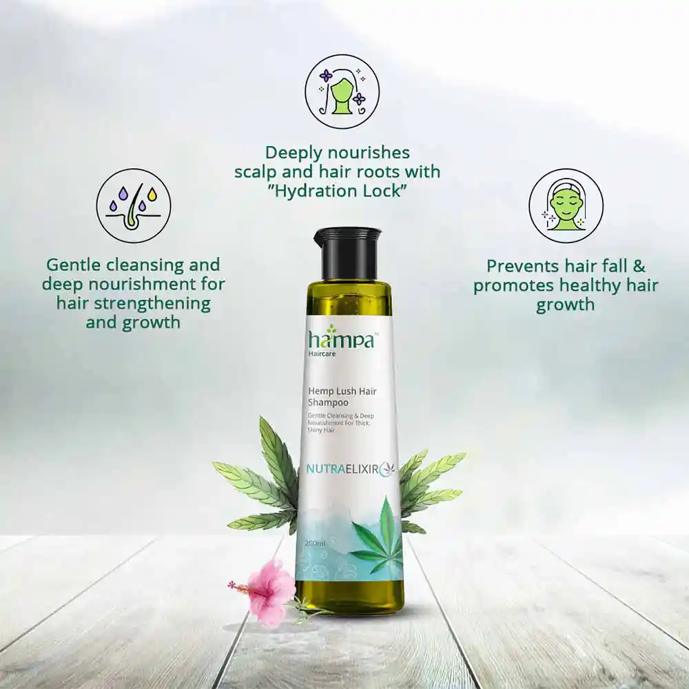 Hampa Hair Shampoo, 200 ml on itshemp