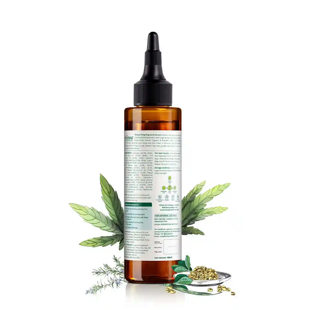 Hampa Regrowth Serum, 100 ml on itshemp