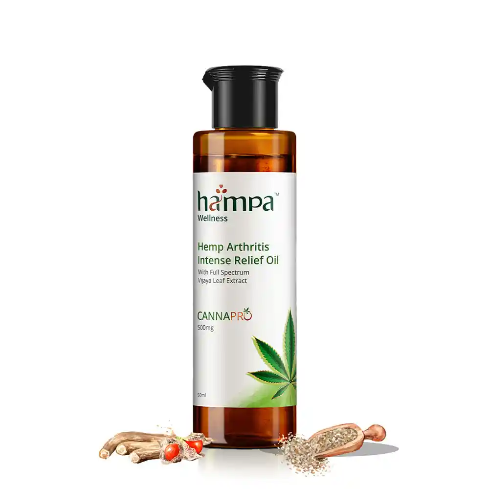 Hampa Intense Relief Oil, 50 ml on itshemp