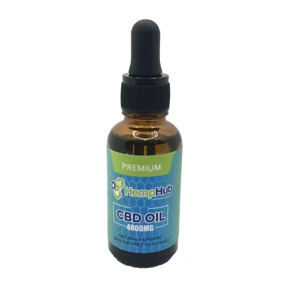 Hemp Hub Broad-spectrum CBD Oil, 4000mg, on itshemp