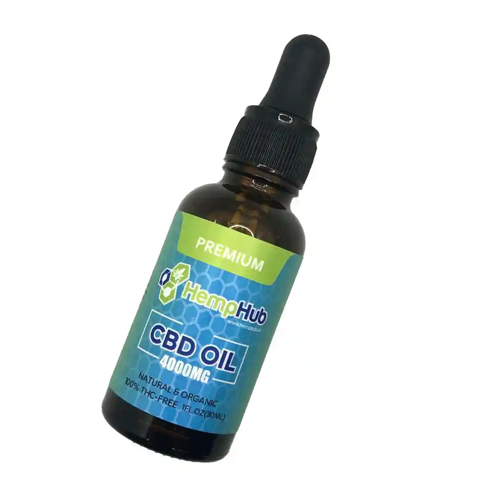 Hemp Hub Broad-spectrum CBD Oil, 4000mg, on itshemp