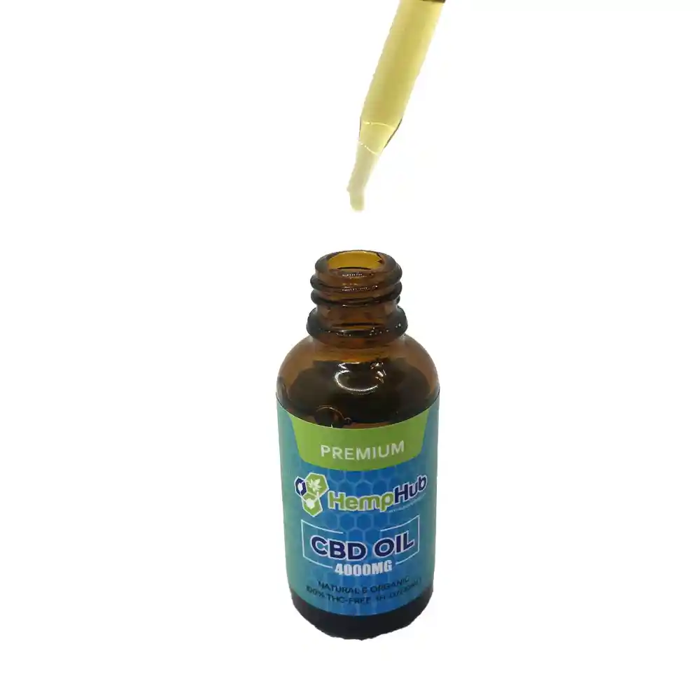 Hemp Hub Broad-spectrum CBD Oil, 4000mg, on itshemp