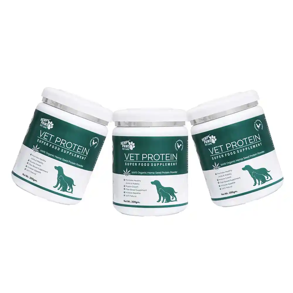 HempyPaws Pet Care Vet Protien with Chicken Flavouring Agent, 300 gms on itshemp