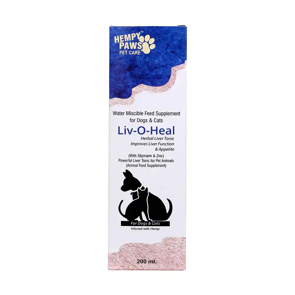 HP125007_1 HempyPaws Pet Care Liv-O-Heal, 200 ML on itshemp