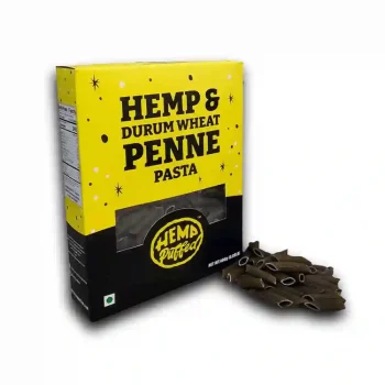 Hemp Puffed Hemp & Durum Wheat Penne Pasta, 400gm on itshemp