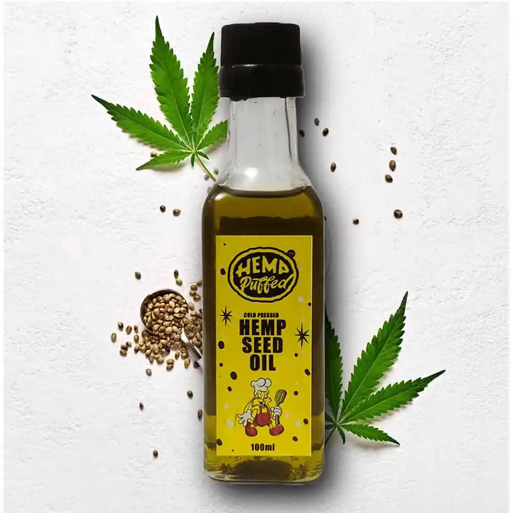 Hemp Puffed Hemp Seed Oil, 100ml on itshemp