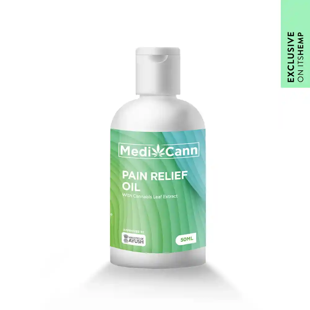 MediCann Cannabis Pain Relief Oil External Use, 50ml on itshemp