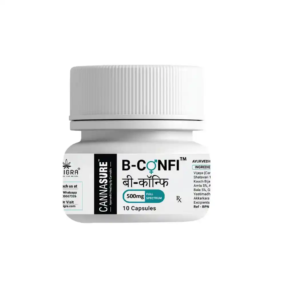 NO038046_1 Cannasure B-CONFI Vijaya Extract Capsule, 500mg, 10 Capsules on itshemp