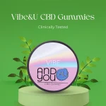 Andyou - Vibe&U Mood Uplift Gummies (200mg CBD + terpenes for good vibes), Orange Flavour, 10 Gummies - Image 2