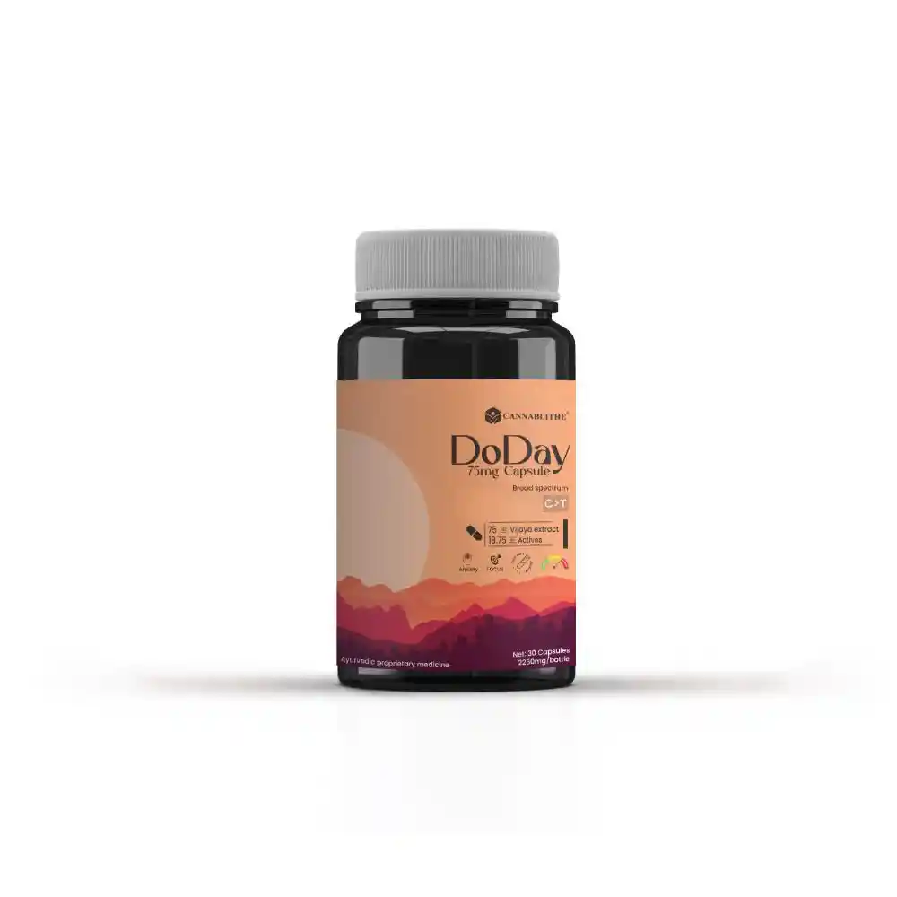 CannaBlithe DoDay 75mg capsule 10:1 CBD:THC (30 caps) on itshemp
