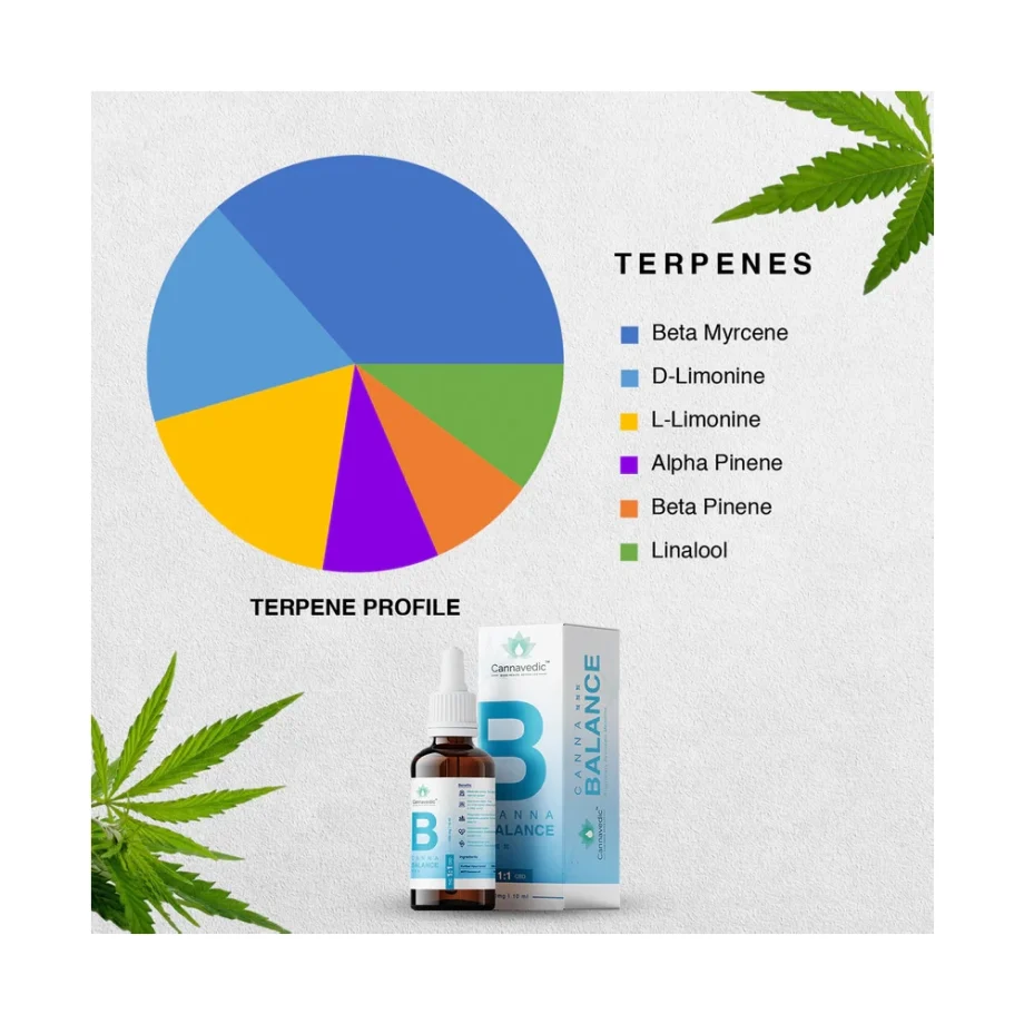CannnaMild THC+CBD Oil (1:5|THC:CBD) 3000mg,30ml - Image 3