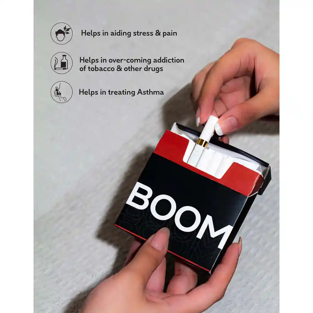 The Trost Hemp Herbal Cigarette (Boom), Pack of 20 on ItsHemp