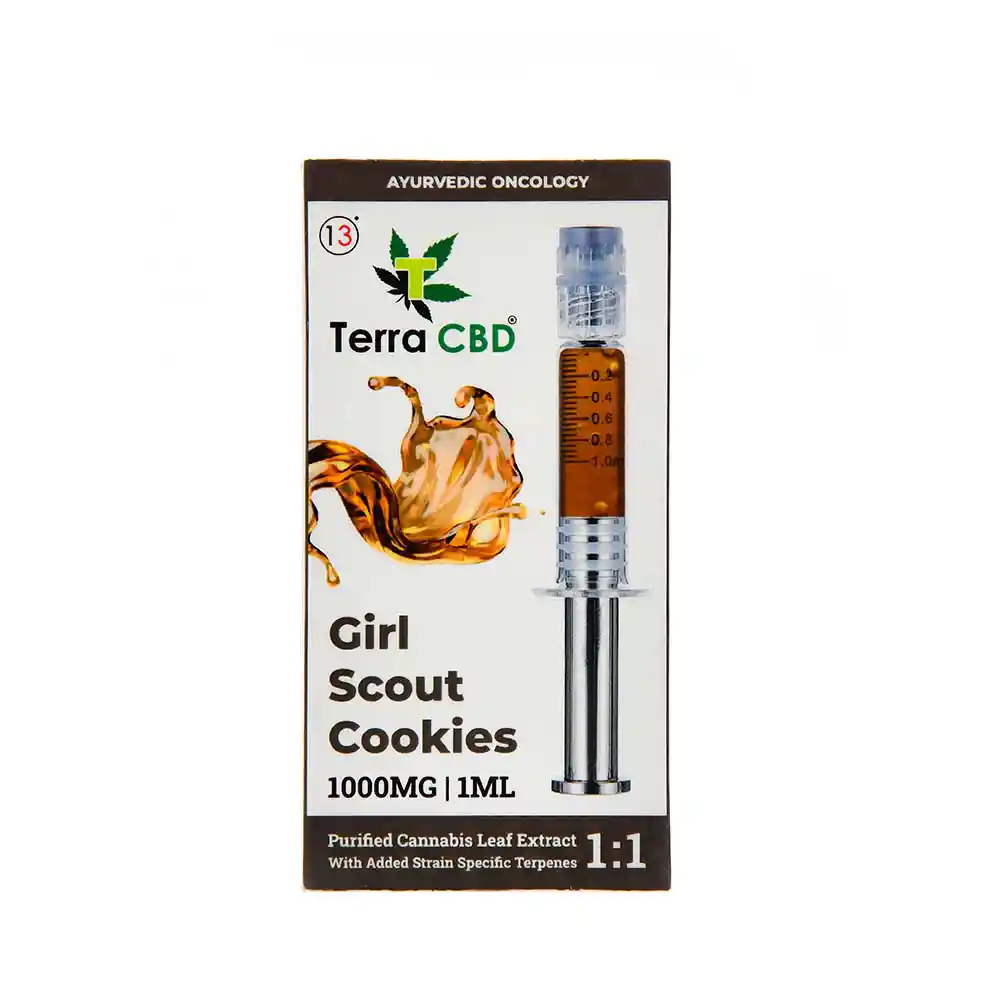 1 (1) TERRA CBD - Strain specific cannabis extract, Girl Scout Cookies 1ml on itsHemp