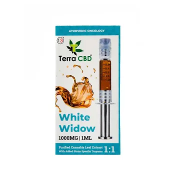 TERRA CBD - Strain specific cannabis extract, white window 1ml on itsHemp