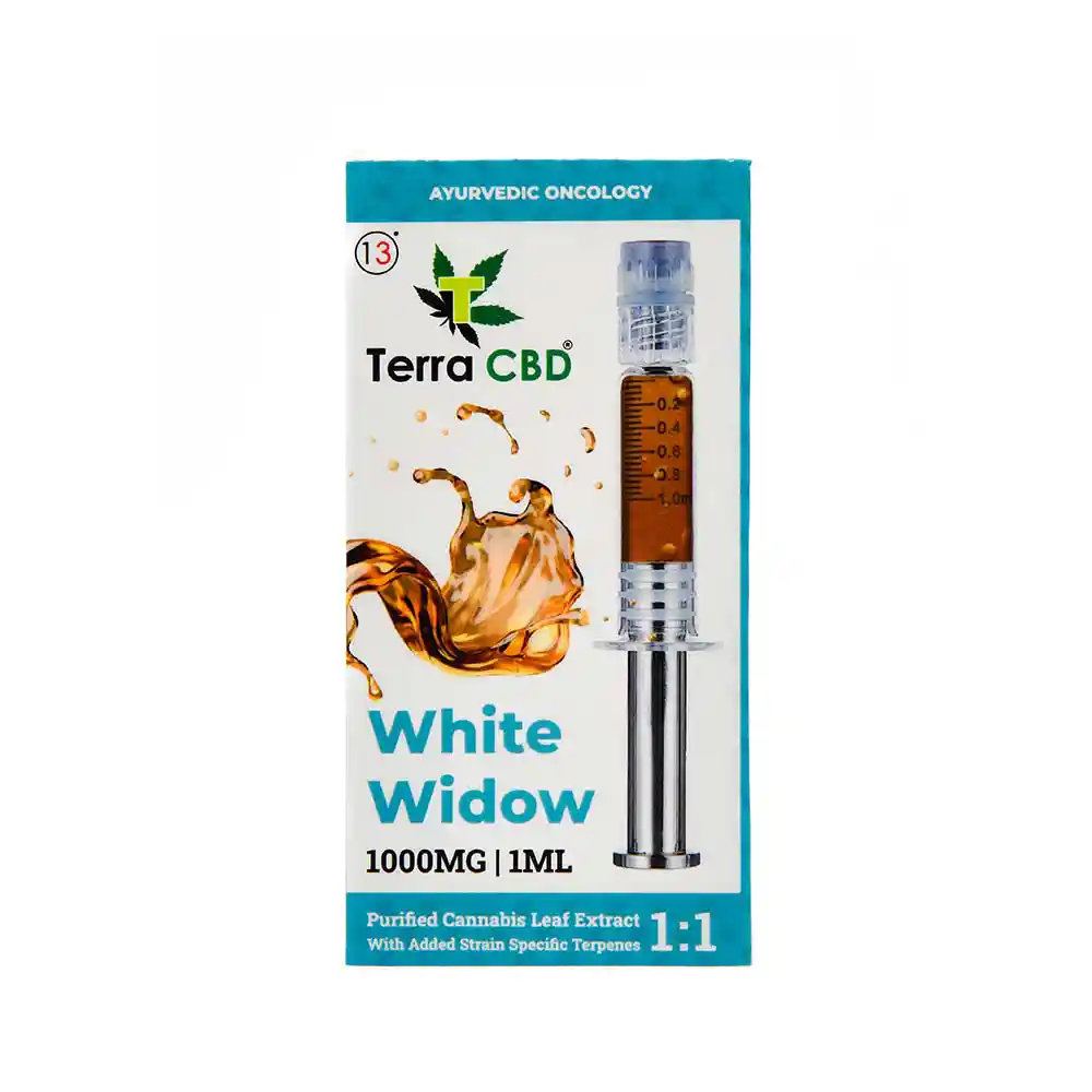 1 (1) TERRA CBD - Strain specific cannabis extract, white window 1ml on itsHemp