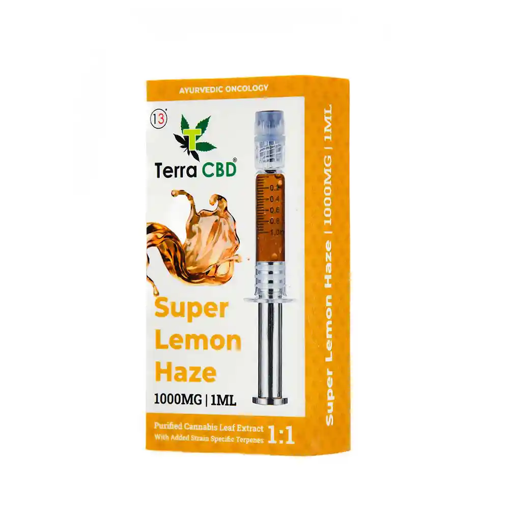 TERRA CBD - Strain specific cannabis extract, super lemon haze 1ml on itsHemp