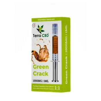 TERRA CBD - Strain specific cannabis extract, Green Crack 1ml on itsHemp