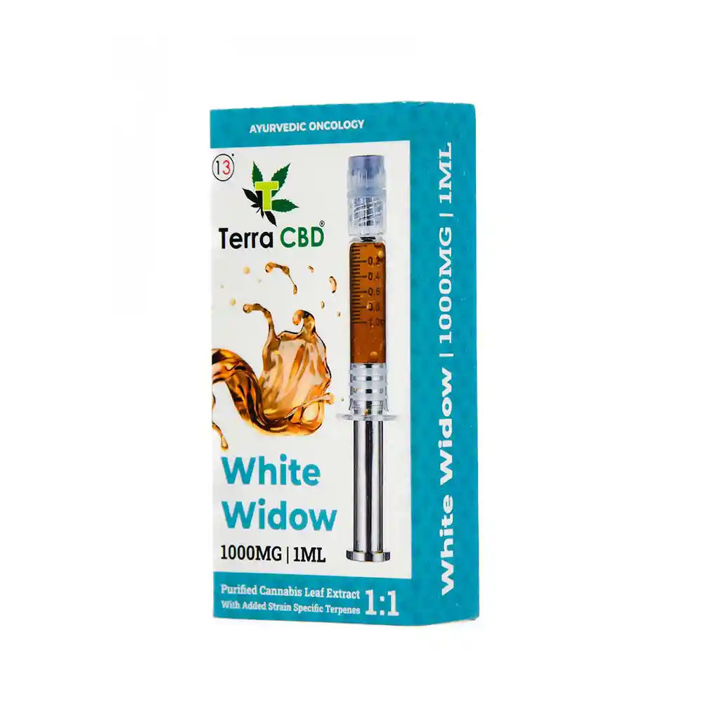 TERRA CBD - Strain specific cannabis extract, white window 1ml on itsHemp