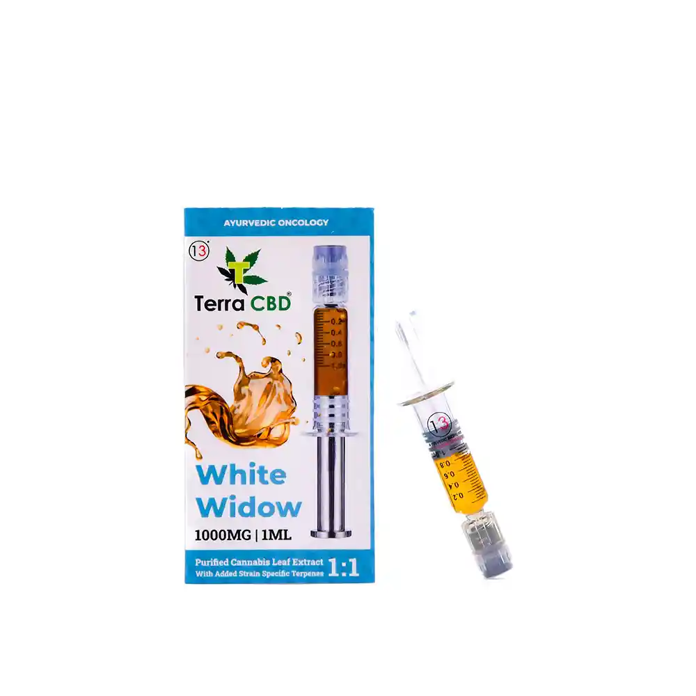 TERRA CBD - Strain specific cannabis extract, white window 1ml on itsHemp