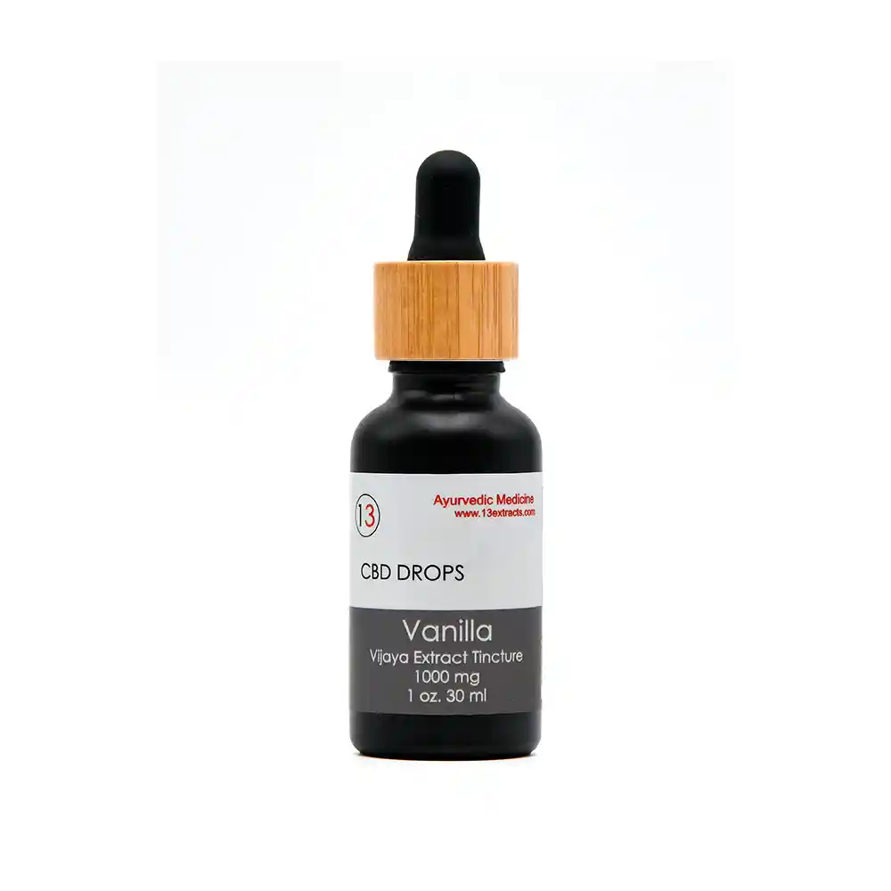 13 Extracts- FLAVOURED CBD OIL TINCTURES-Vanilla on itsHemp