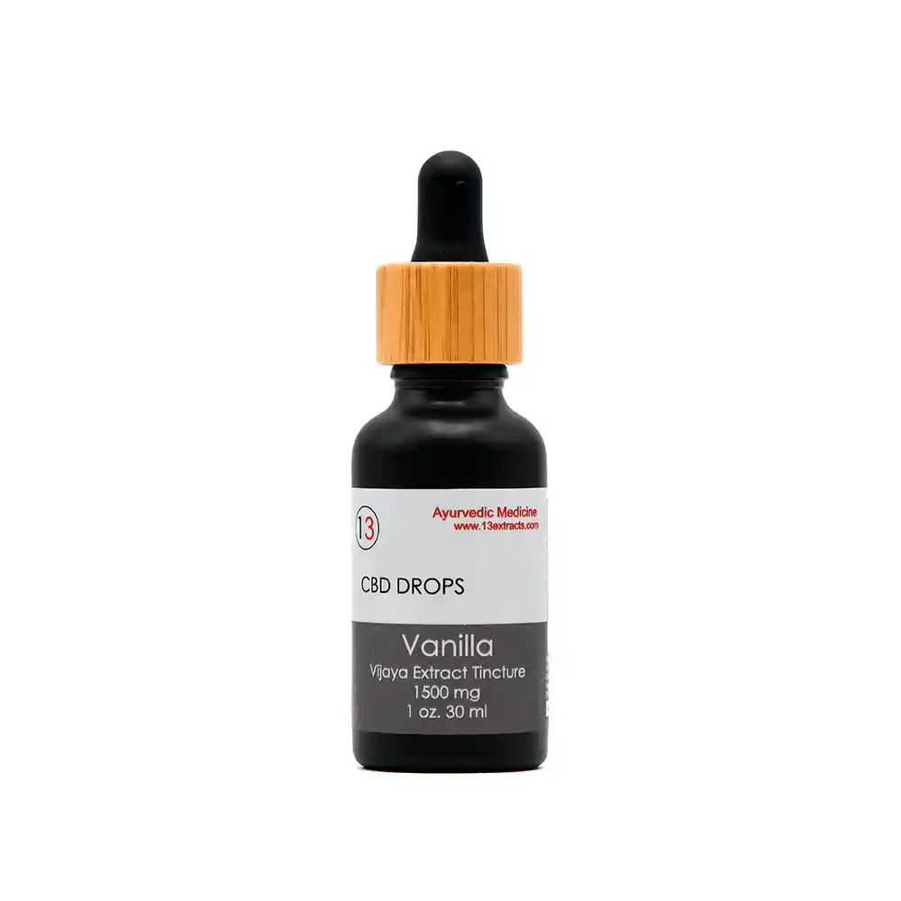 13 Extracts- FLAVOURED CBD OIL TINCTURES-Vanilla on itsHemp