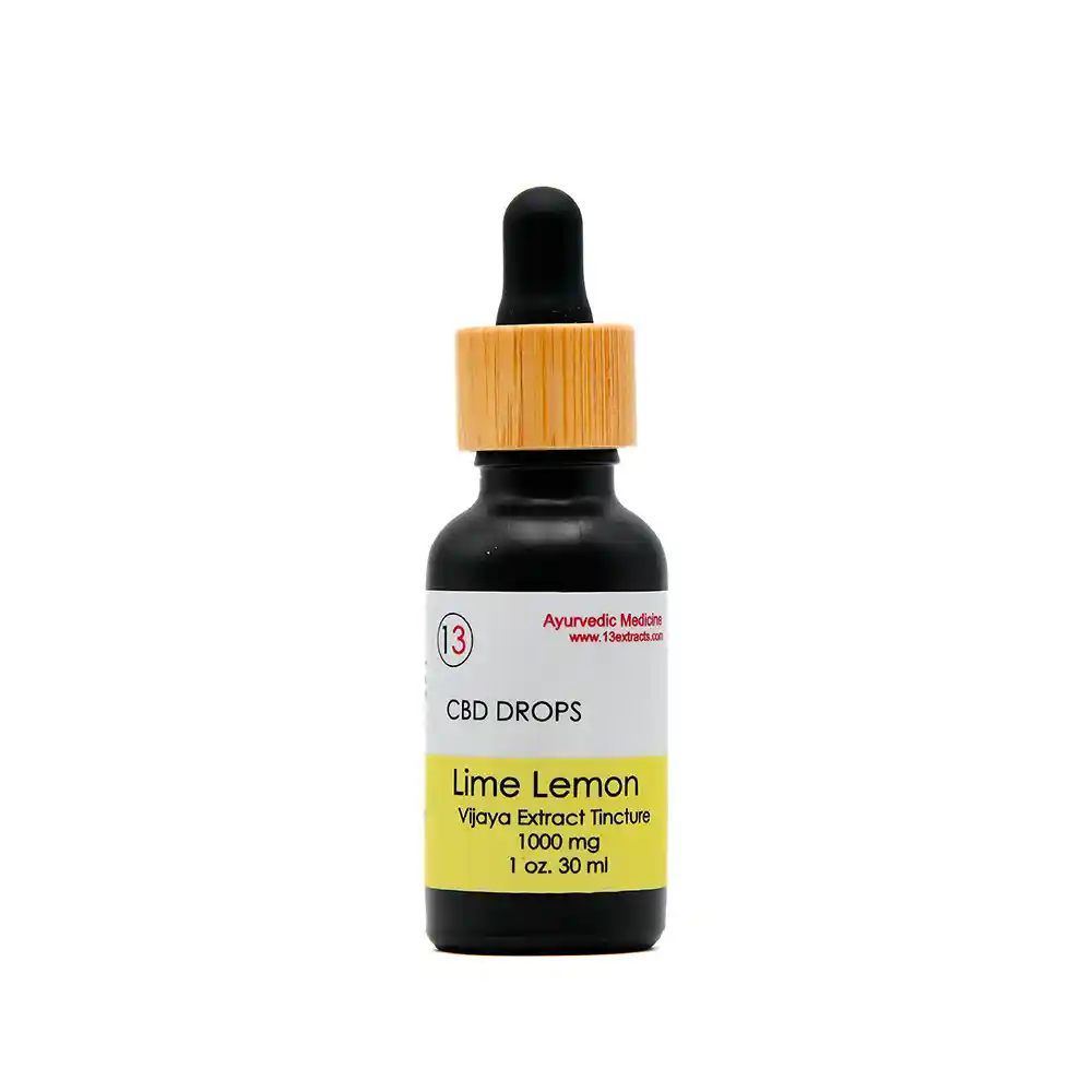 13 Extracts- FLAVOURED CBD OIL TINCTURES-LIME N LEMON on itsHemp