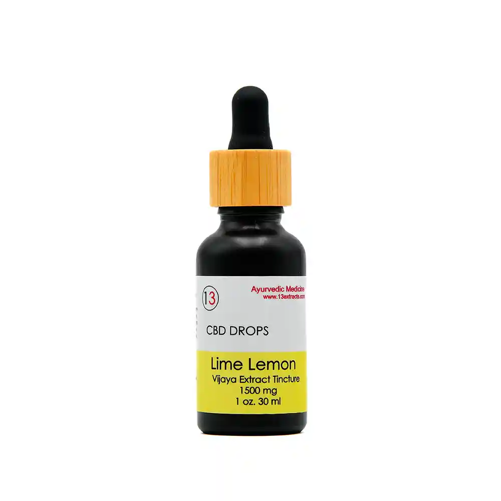 13 Extracts- FLAVOURED CBD OIL TINCTURES-LIME N LEMON(500mg-1500mg) - Image 3