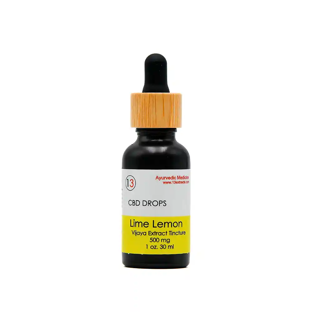 13 Extracts- FLAVOURED CBD OIL TINCTURES-LIME N LEMON on itsHemp
