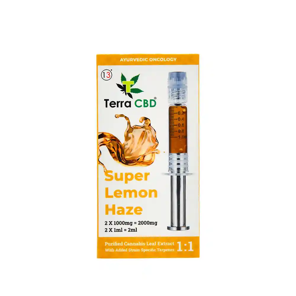 TERRA CBD - Strain Specific Cannabis Extract, Super Lemon Haze 2ml