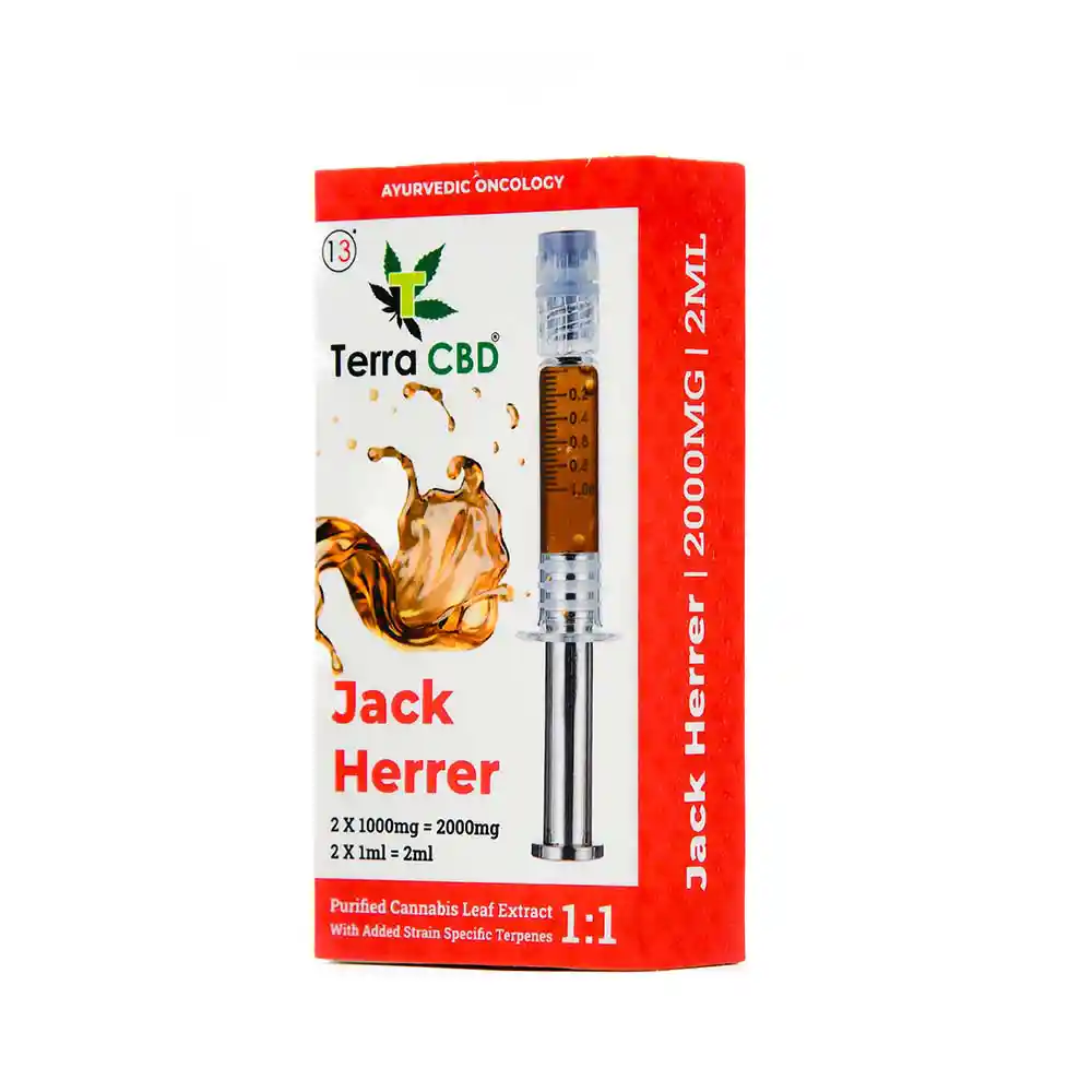 TERRA CBD - Strain specific cannabis extract, Jack Herrer 2ml on itsHemp