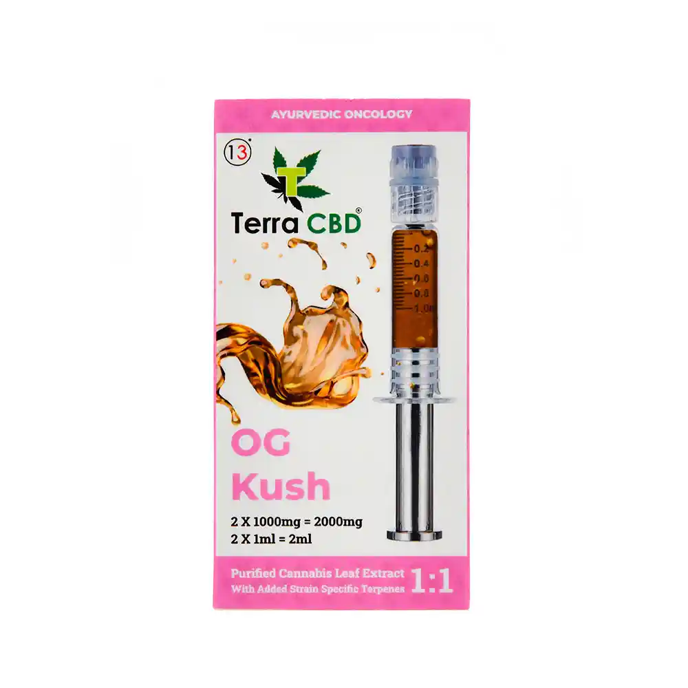 TERRA CBD - Strain Specific Cannabis Extract, OG Kush 2ml | Its Hemp
