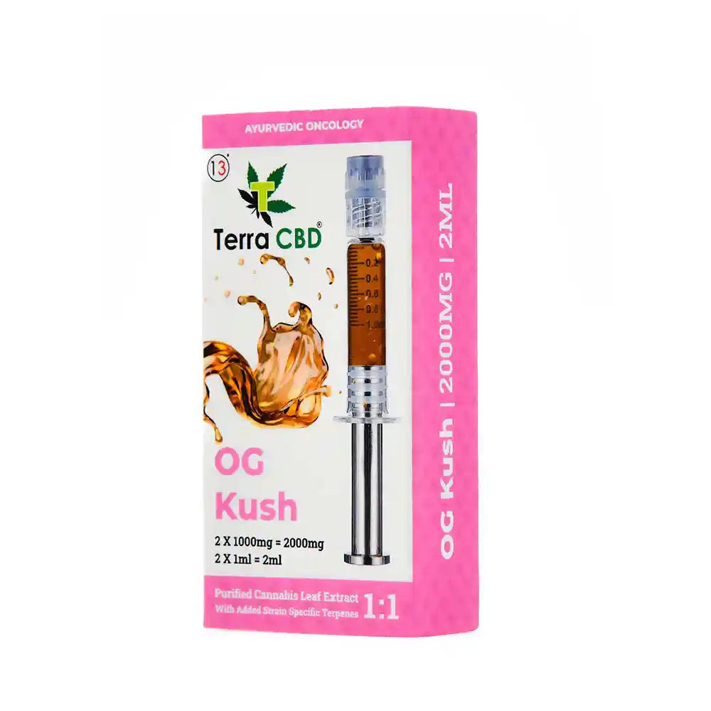 TERRA CBD - Strain specific cannabis extract, OG Kush 2ml on itsHemp