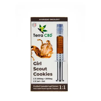 TERRA CBD - Strain specific cannabis extract, Girl Scout Cookies 2ml on itsHemp
