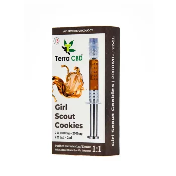 TERRA CBD - Strain specific cannabis extract, Girl Scout Cookies 2ml on itsHemp