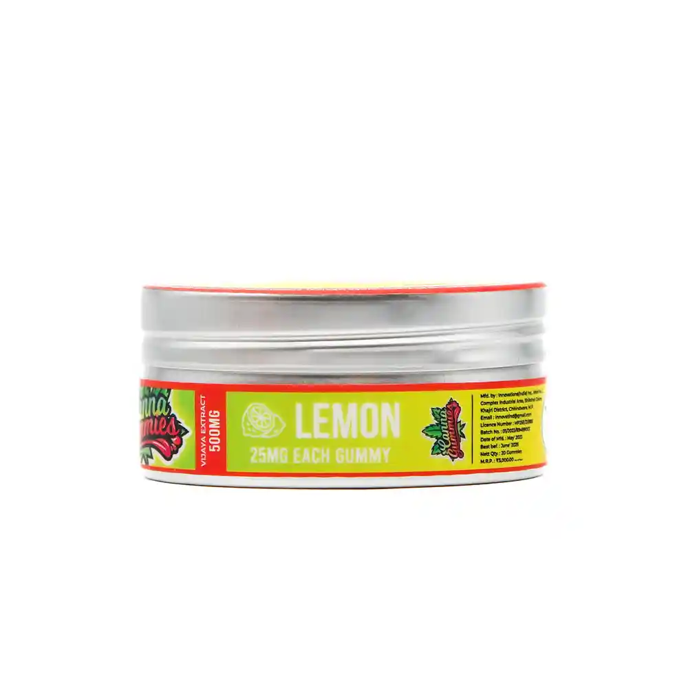 Cannagummies - CBD lemon 1:1- mild(500mg)