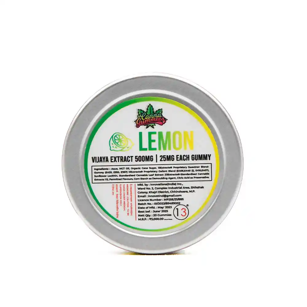 Cannagummies - CBD lemon 1:1- mild(500mg)