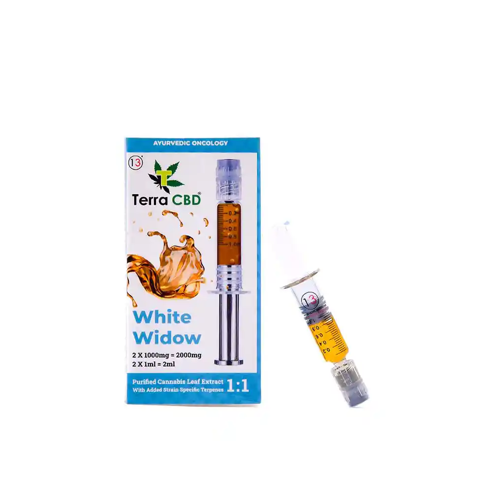 TERRA CBD - Strain specific cannabis extract, white window 2ml on itsHemp
