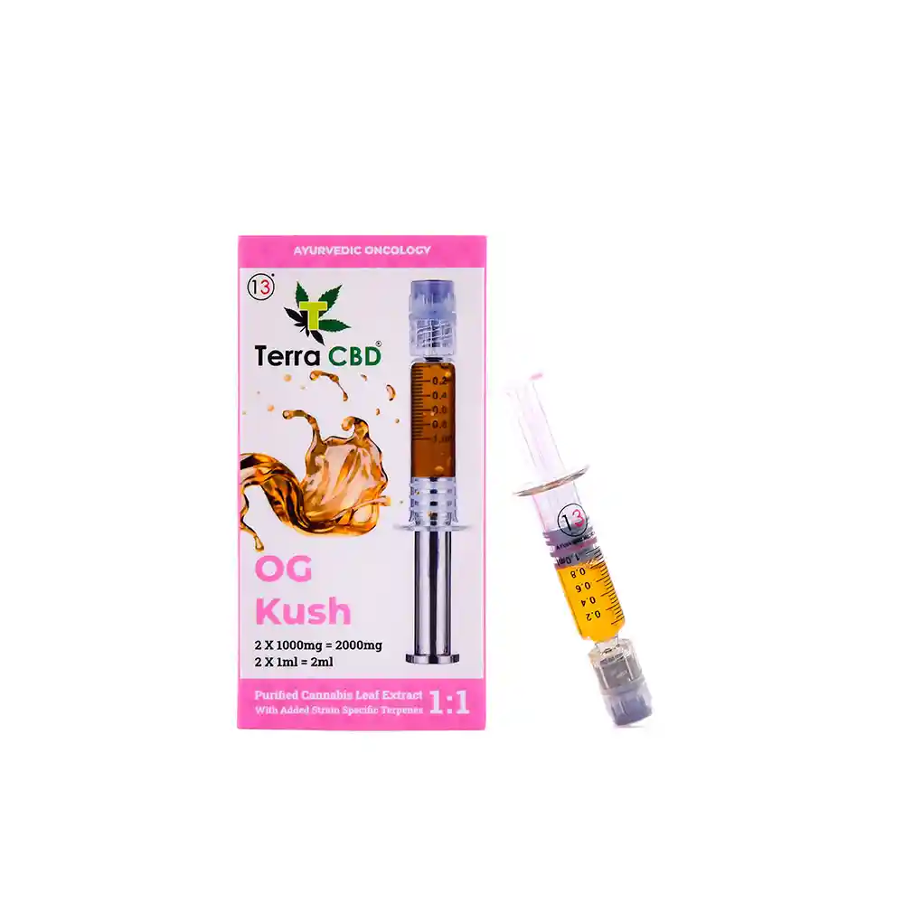 TERRA CBD - Strain specific cannabis extract, OG Kush 2ml on itsHemp