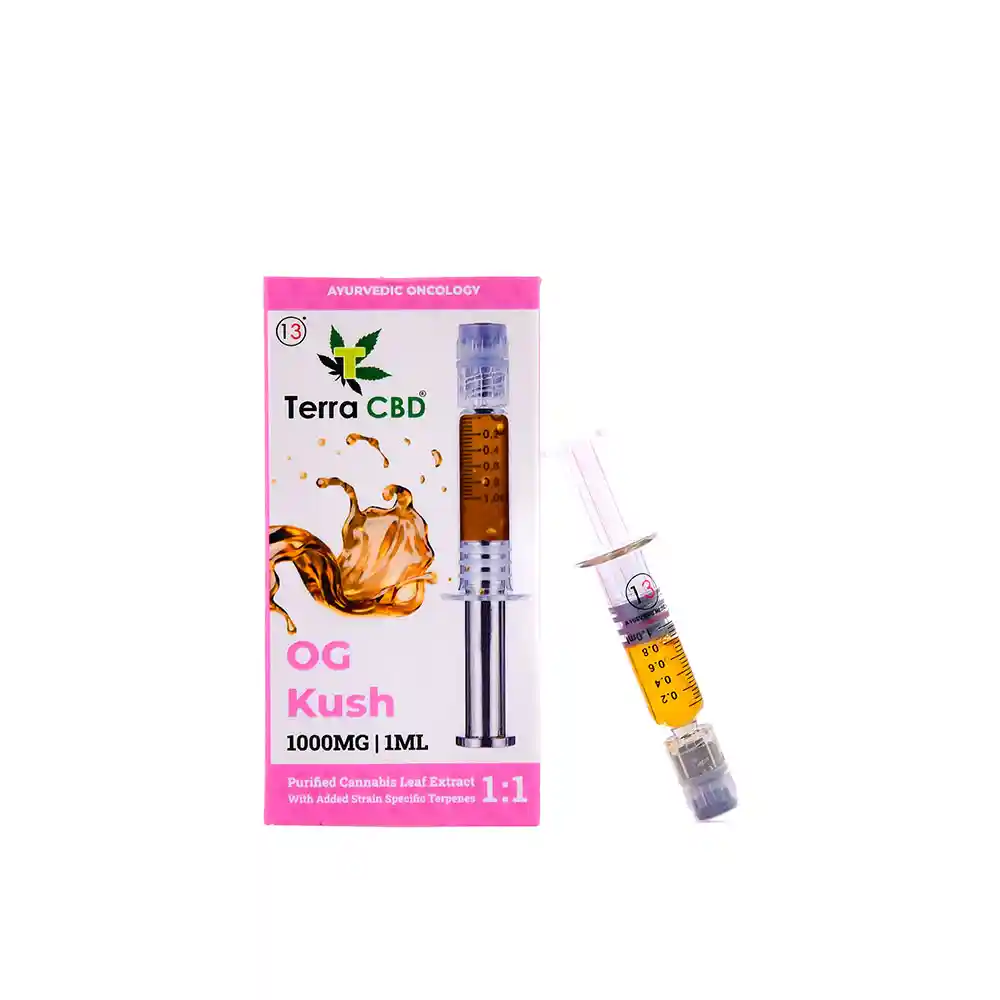 TERRA CBD - Strain specific cannabis extract, OG Kush 1ml on itsHemp