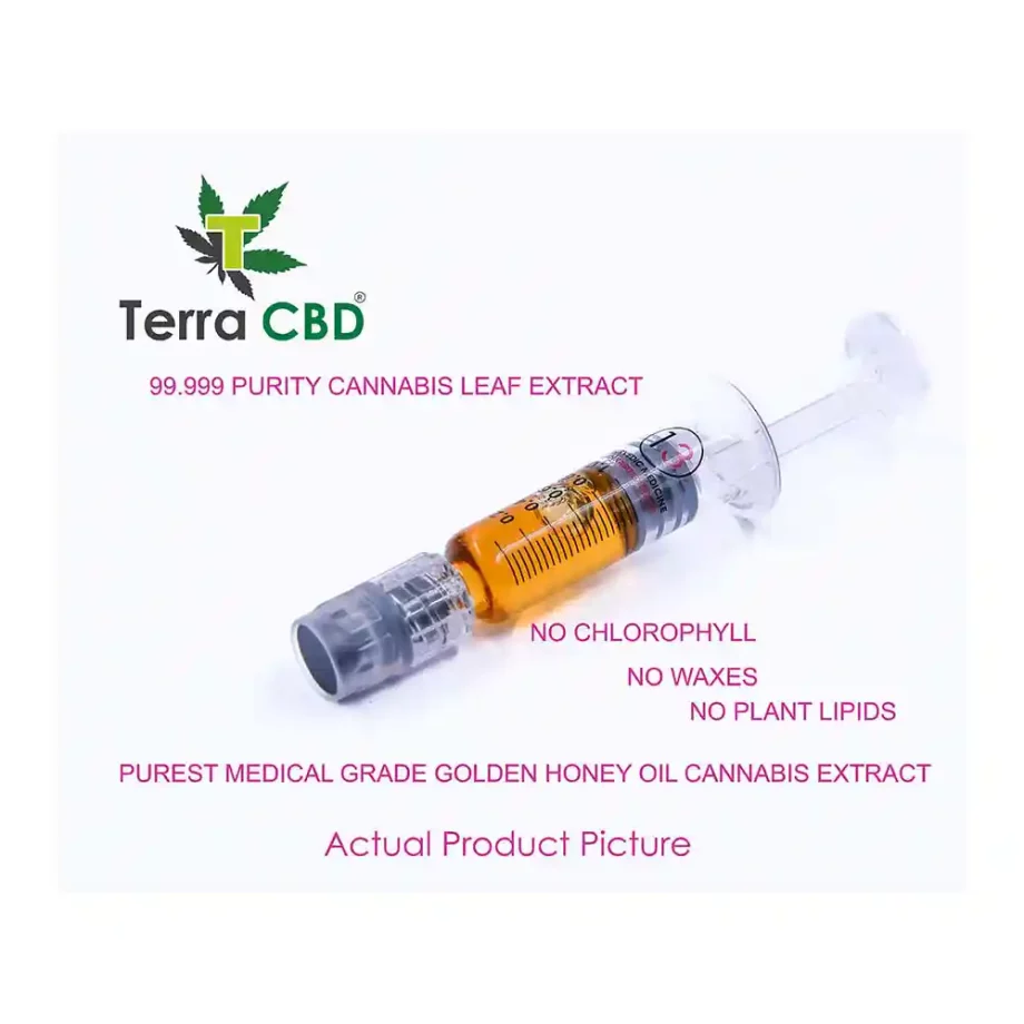 TERRA CBD - Strain specific cannabis extract, white window 2ml on itsHemp