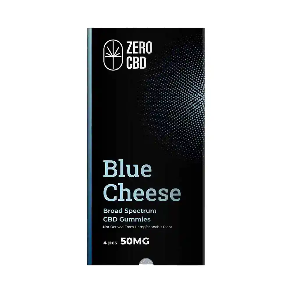 Zero CBD Blue Dream 50mg Broad Spectrum CBD Gummies (4 Pcs) on itsHemp.in