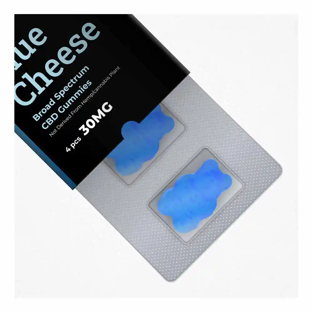 Zero CBD Blue Dream 50mg Broad Spectrum CBD Gummies (4 Pcs) on itsHemp.in