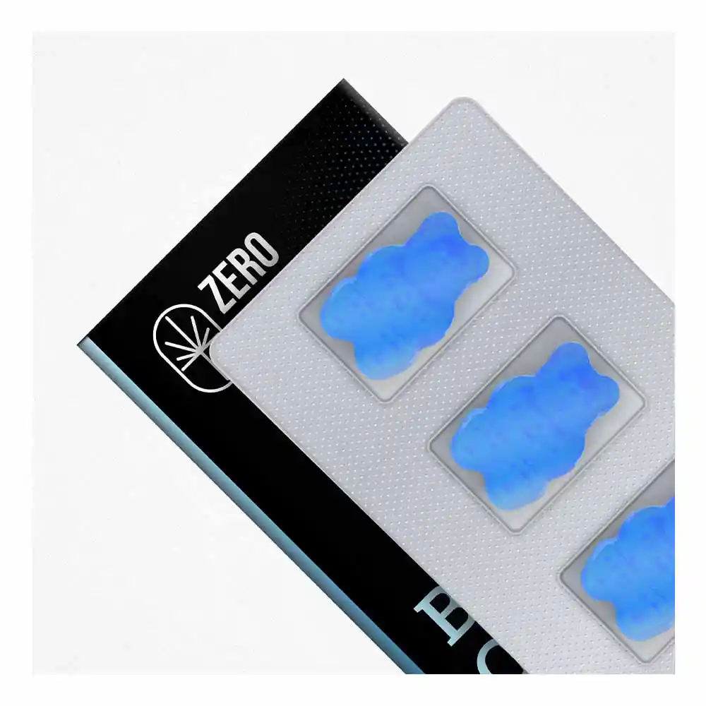 Zero CBD Blue Dream 50mg Broad Spectrum CBD Gummies (4 Pcs) on itsHemp.in