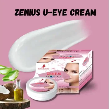 Zenius U-Eye Cream For Dark Circles, Wrinkles, Puffy Eyes, 50gm on itshemp.in