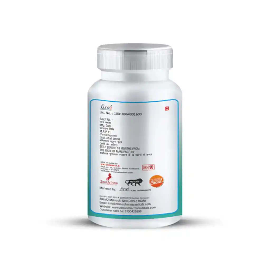 Zenius Beauty Capsule For Skin Glow & Energy Booster Capsule 100gm, 60 Capsules on itshemp.in