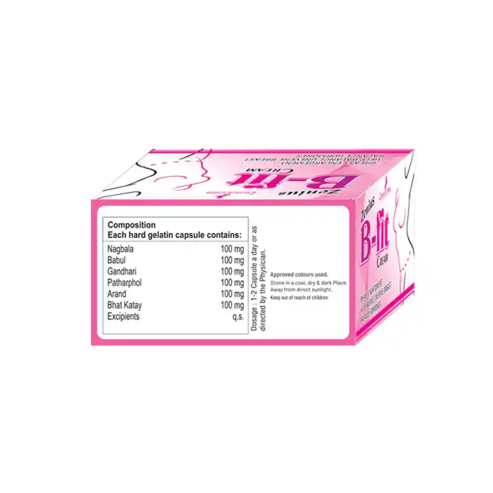 Zenius B Fit Cream For Breast Enlargement Cream, 50gm on itshemp.in