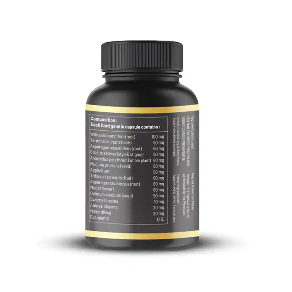 Zenius Xtra Power Sexual Capsule For Men 100gm, 60 Capsules on itshemp.in