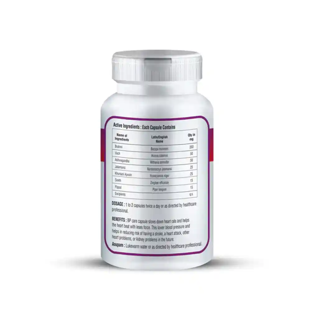Zenius BP Care Capsule 100gm, 60 Capsules on itshemp.in