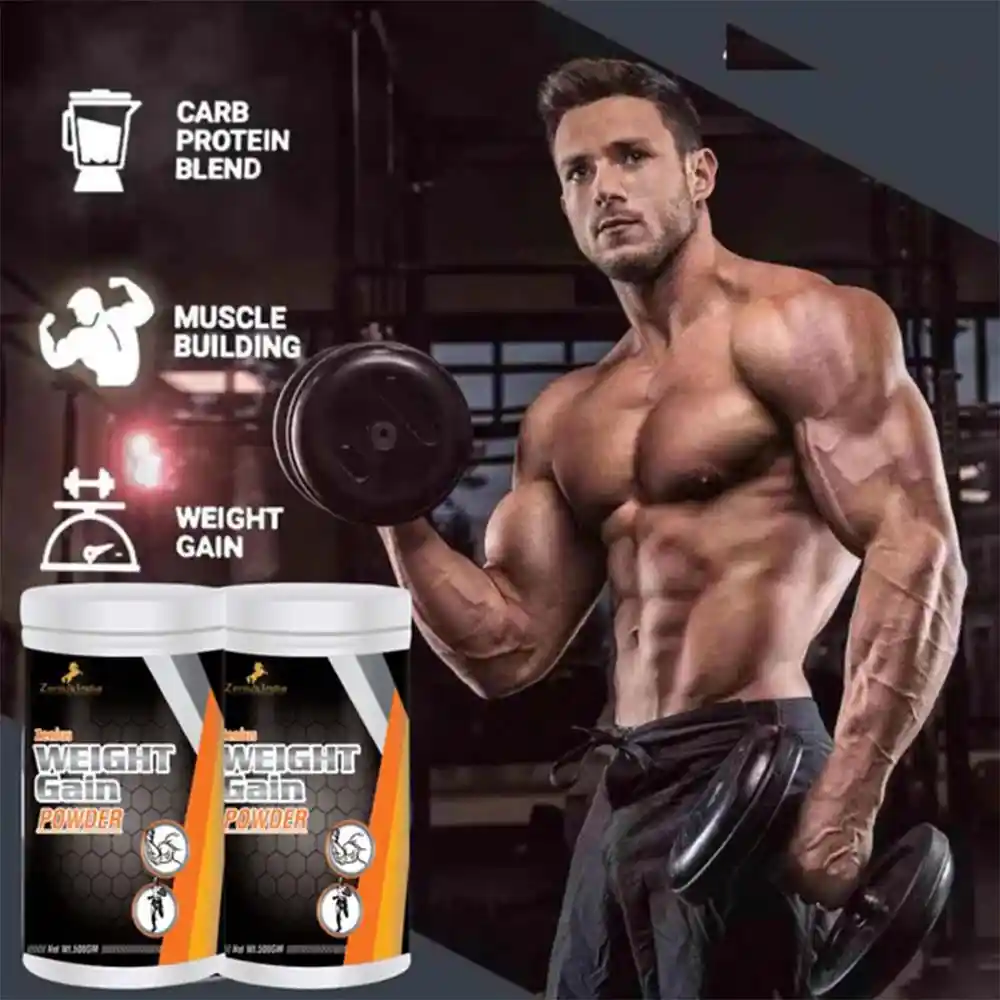 Zenius Weight Gain Powder For Men & Women 500gm on itshemp.in